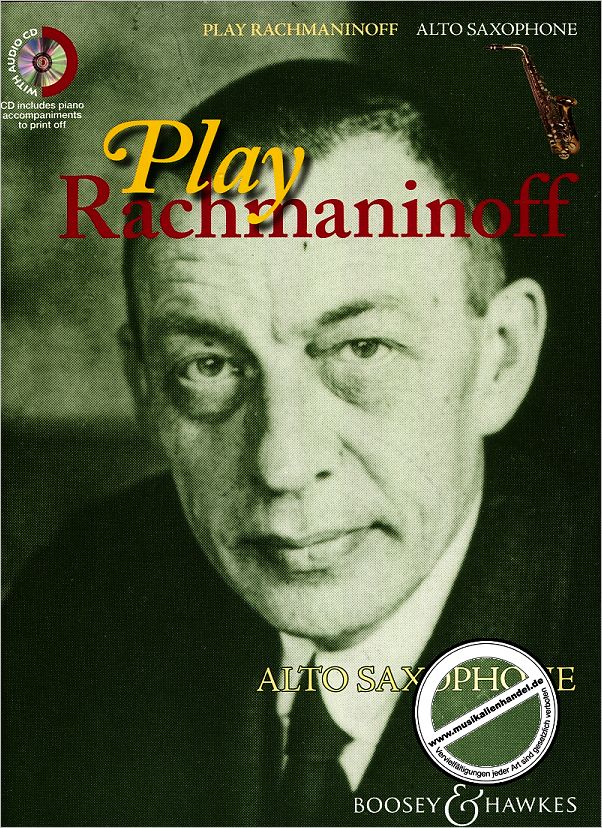 Titelbild für BH 12170 - PLAY RACHMANINOFF