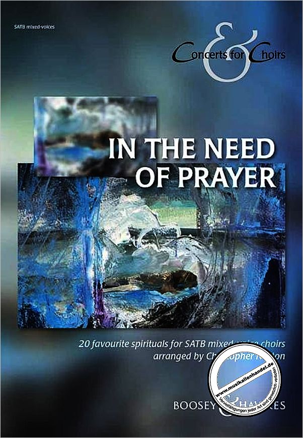 Titelbild für BH 12254 - IN THE NEED OF PRAYER