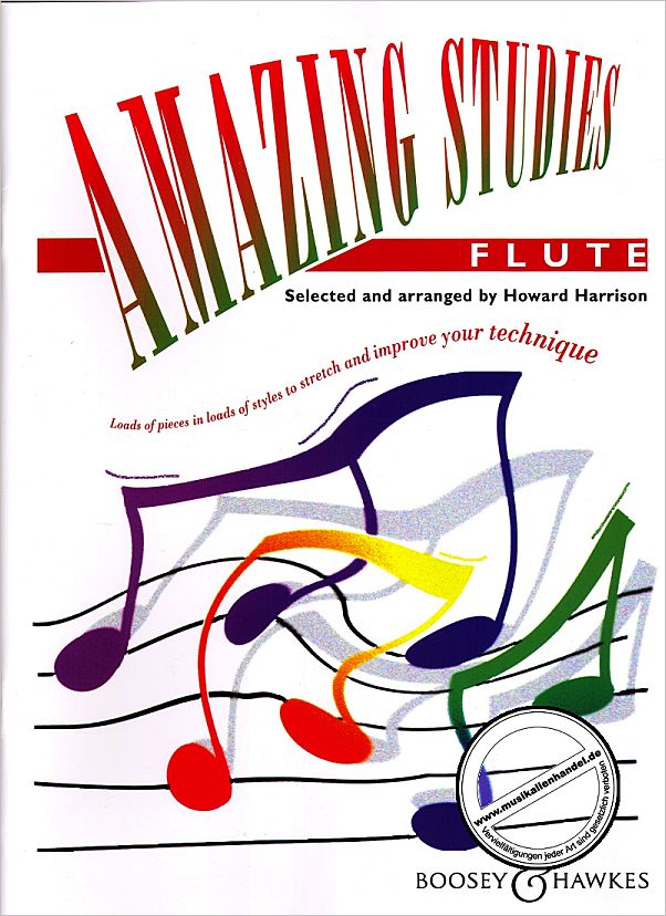 Titelbild für BH 2000780 - AMAZING STUDIES FOR FLUTE
