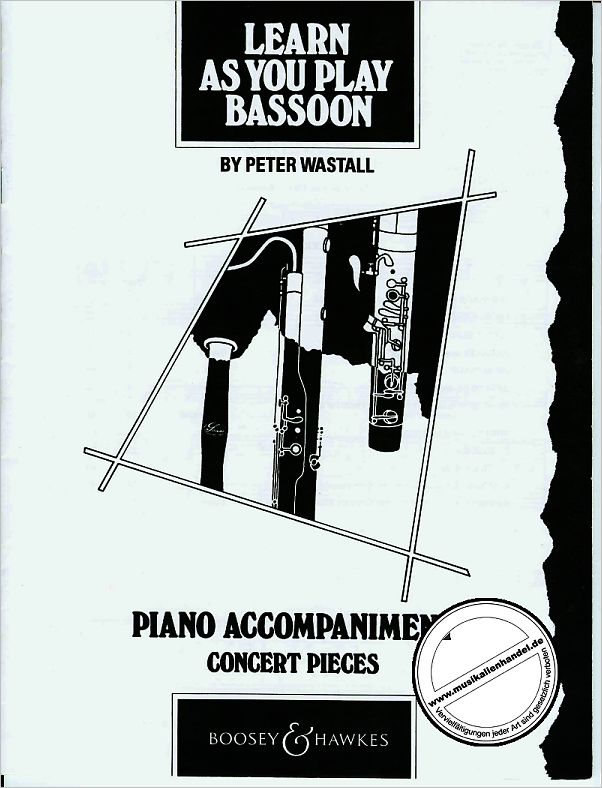 Titelbild für BH 2500039 - LEARN AS YOU PLAY BASSOON