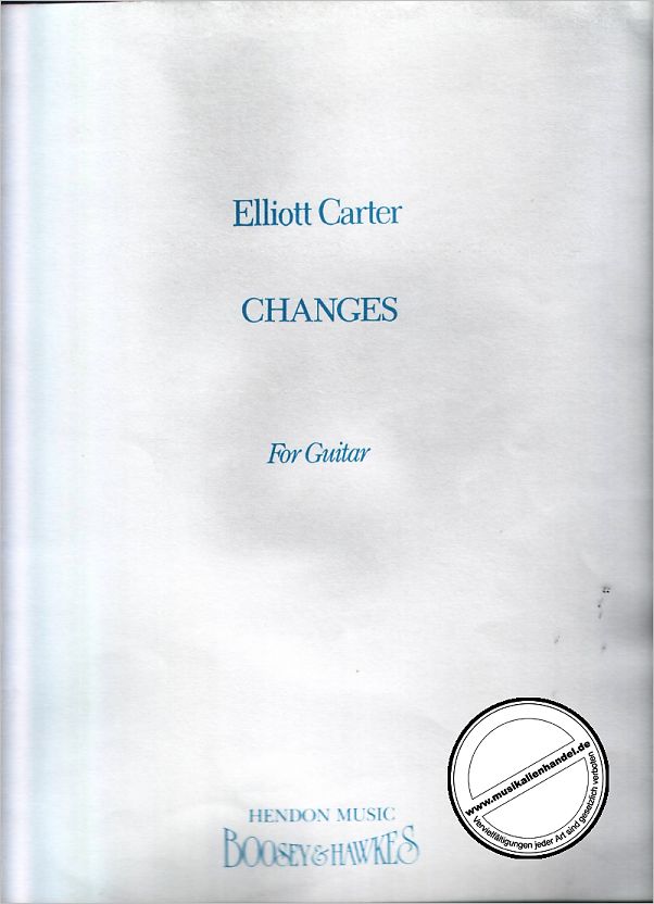 Titelbild für BH 4000268 - CHANGES