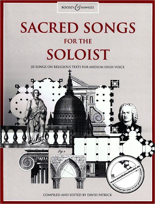 Titelbild für BH 5000648 - SACRED SONGS FOR THE SOLOIST