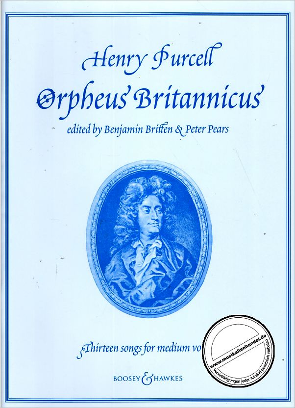 Titelbild für BH 5001025 - 13 SONGS (ORPHEUS BRITANNICUS)