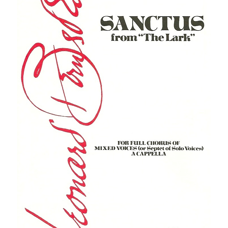 Titelbild für BH 5400724 - SANCTUS (THE LARK)