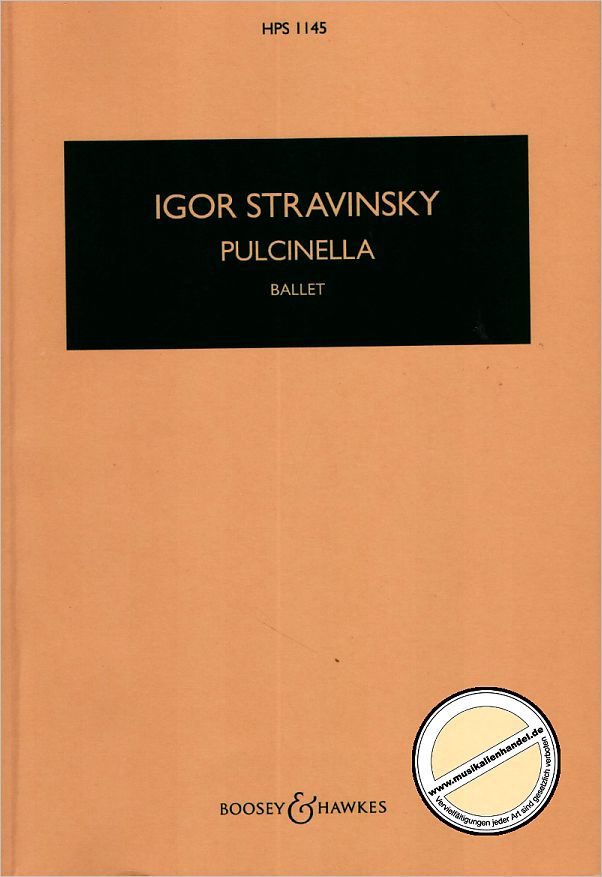 Titelbild für BH 6500829 - PULCINELLA