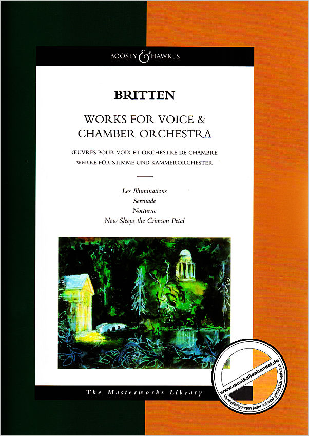 Titelbild für BH 6501439 - WORKS FOR VOICE + ORCHESTRA