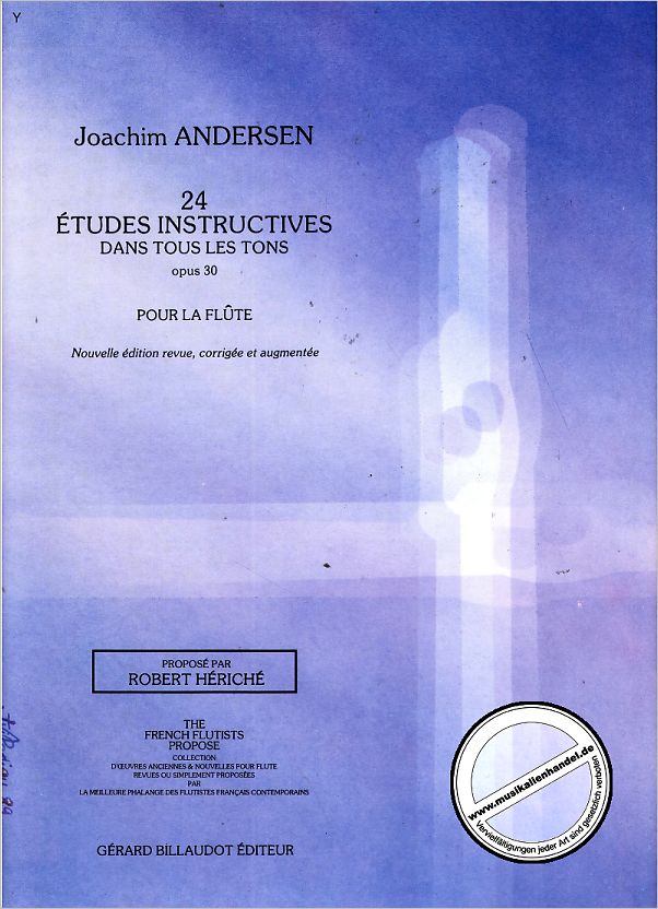 Titelbild für BILL 1522 - 24 ETUDES INSTRUCTIVES OP 30