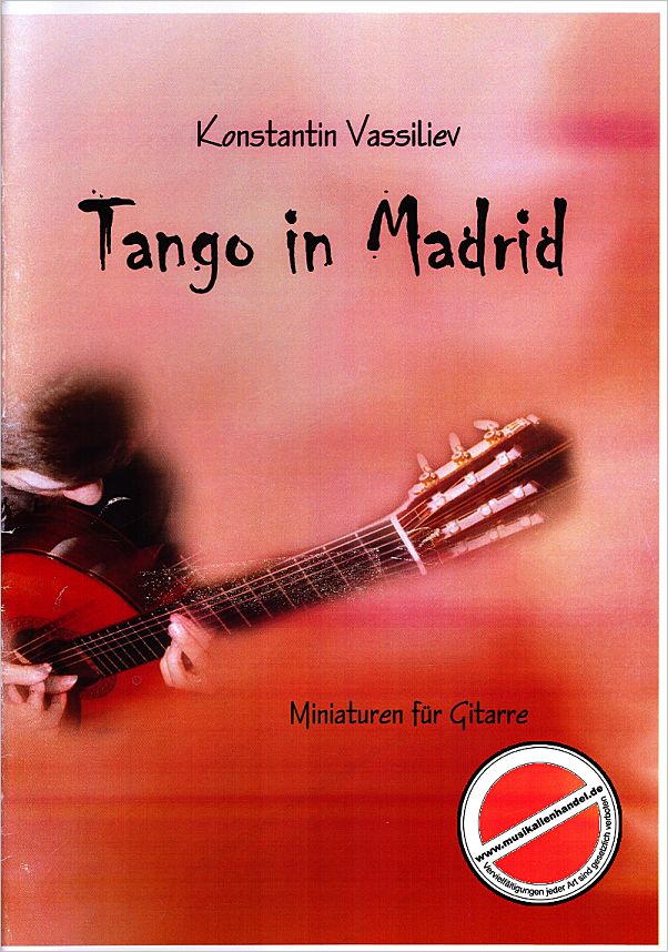 Titelbild für BM 2028 - TANGO IN MADRID - MINIATUREN FUER GITARRE