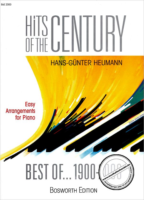 Titelbild für BOE 2000 - HITS OF THE CENTURY - BEST OF 1900 - 2000