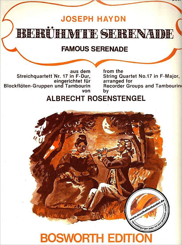 Titelbild für BOE 3811-ABFL - BERUEHMTE SERENADE