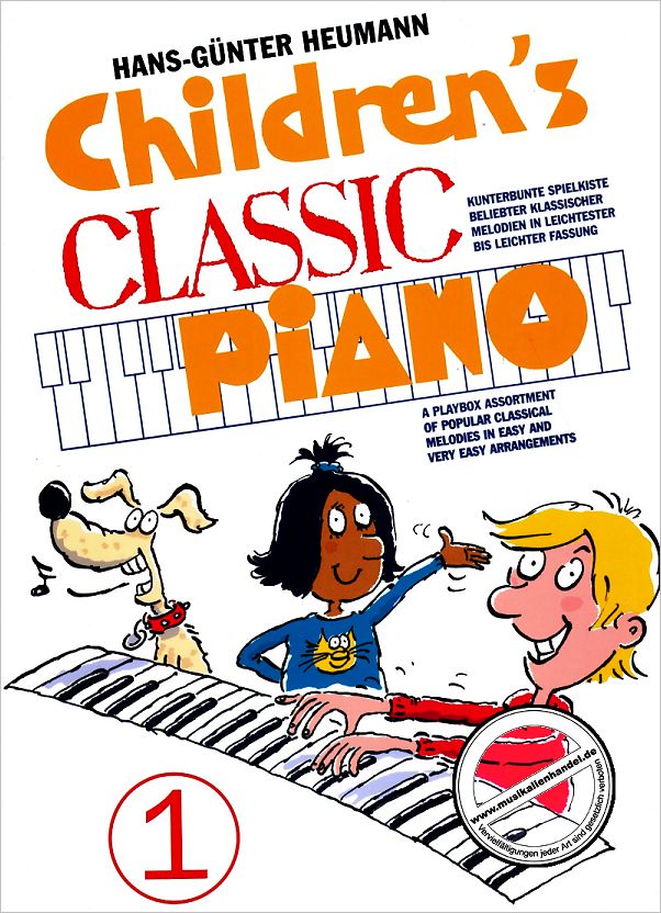 Titelbild für BOE 3956 - CHILDRENS CLASSIC PIANO 1