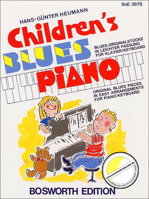 Titelbild für BOE 3978 - CHILDRENS BLUES PIANO