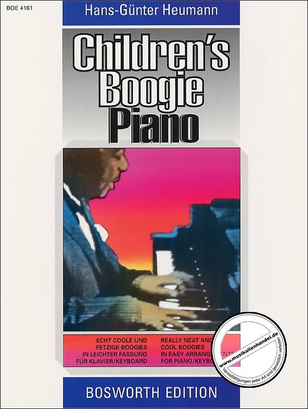Titelbild für BOE 4161 - CHILDRENS BOOGIE PIANO