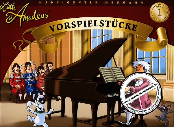 Titelbild für BOE 7133 - LITTLE AMADEUS 1 - VORSPIELSTUECKE