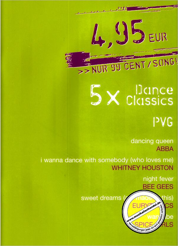 Titelbild für BOE 7290 - 5 X DANCE CLASSICS
