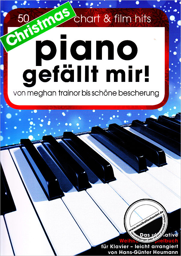 Titelbild für BOE 7777 - PIANO GEFAELLT MIR CHRISTMAS