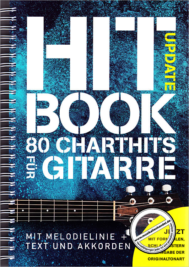 Titelbild für BOE 7887 - HIT BOOK - 80 CHART HITS