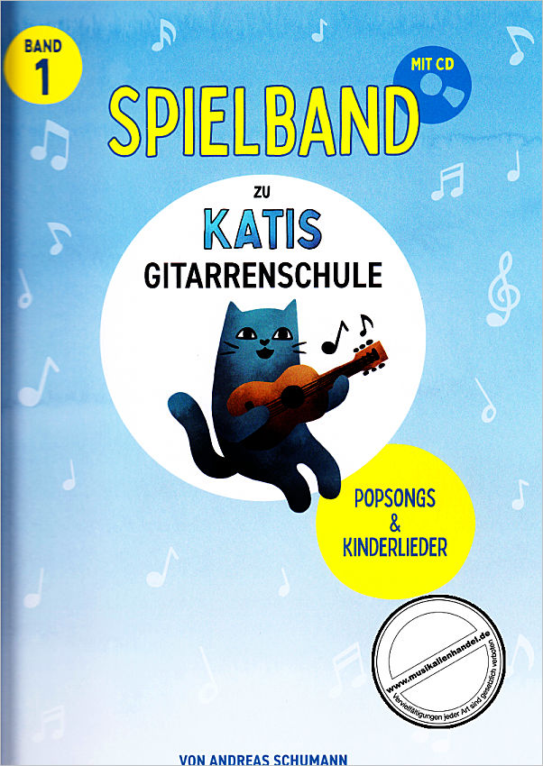 Titelbild für BOE 7971 - Katis Gitarrenschule 1 | Spielbuch 1
