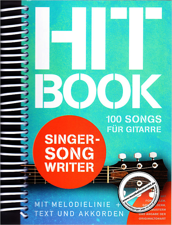 Titelbild für BOE 8001 - Hit book - Singer Songwriter