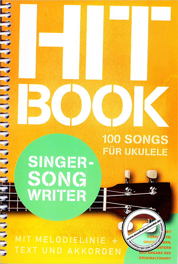 Titelbild für BOE 8002 - Hit Book - 100 Songs für Ukulele