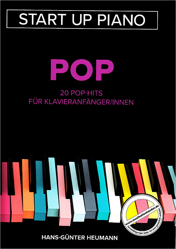 Titelbild für BOE 8008 - Start up Piano - Pop