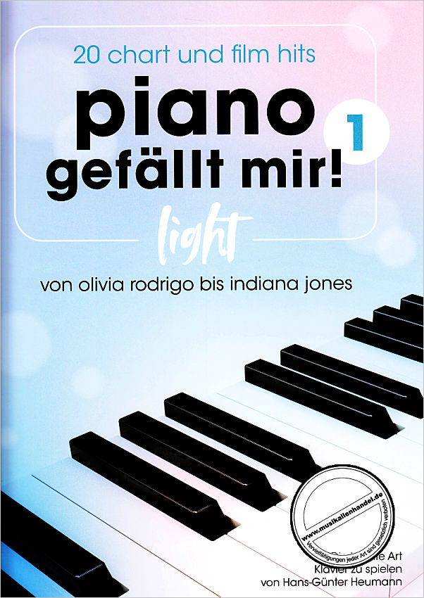 Titelbild für BOE 8013 - Piano gefällt mir - Light 1 | 20 Chart und film hits