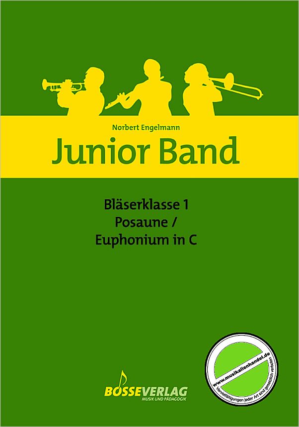 Titelbild für BOSSE 3336 - JUNIOR BAND - BLAESERKLASSE 1