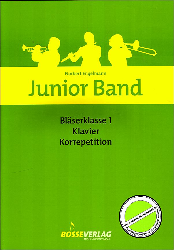 Titelbild für Bosse 3396 - JUNIOR BAND - BLAESERKLASSE 1