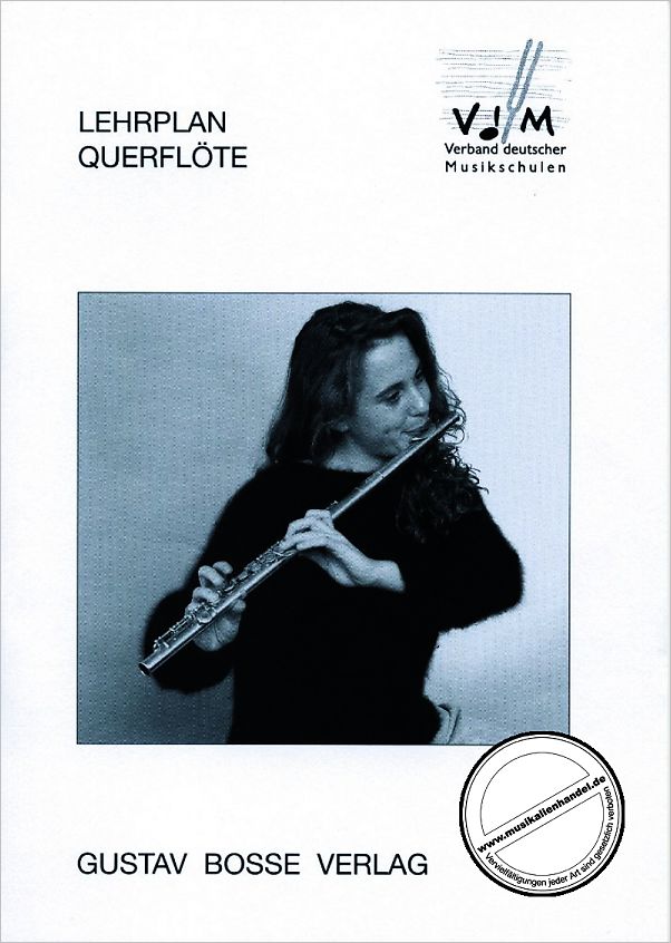 Titelbild für BOSSE 3521 - LEHRPLAN QUERFLOETE