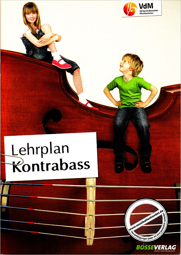 Titelbild für BOSSE 3714 - LEHRPLAN KONTRABASS