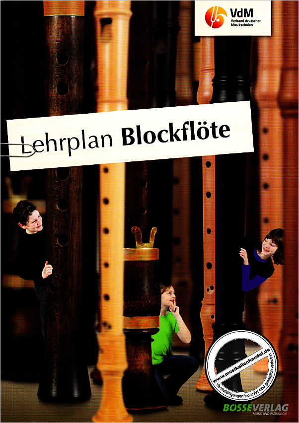 Titelbild für BOSSE 3725 - Lehrplan Blockflöte