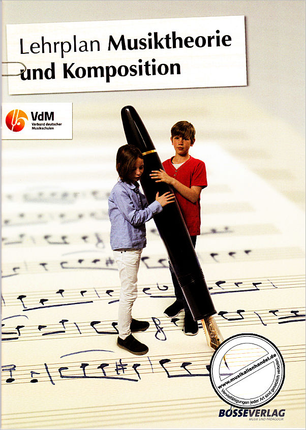 Titelbild für BOSSE 3781 - Lehrplan Musiktheorie und Komposition
