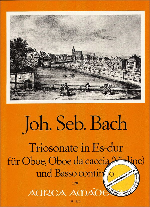Titelbild für BP 2250 - TRIOSONATE 1 ES-DUR BWV 525