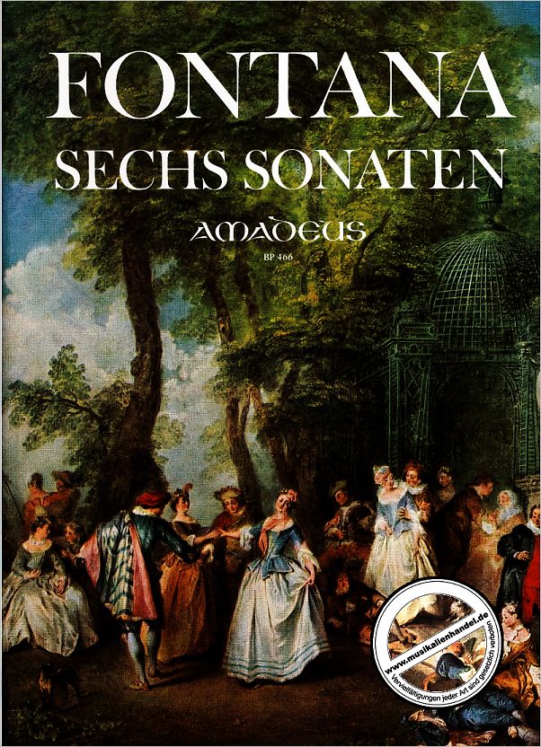 Titelbild für BP 466 - 6 SONATEN