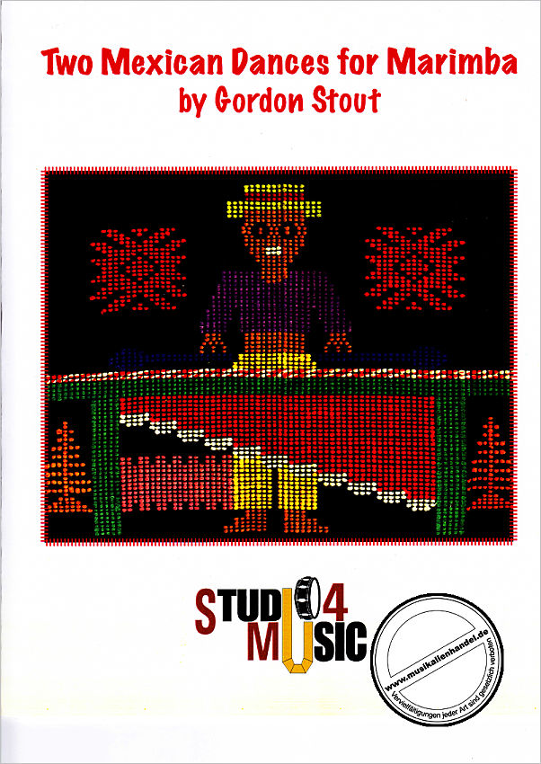 Titelbild für BRANDT 044-392 - 2 mexican dances for marimba