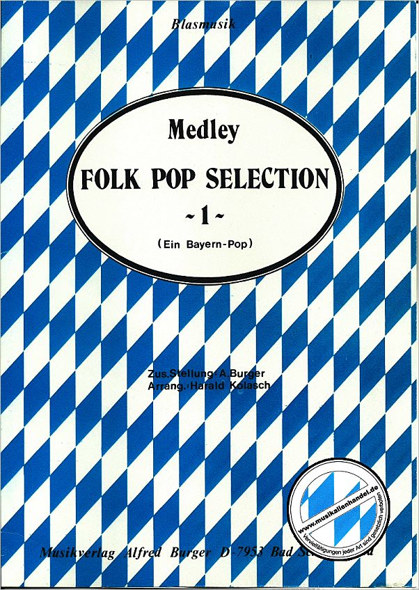 Titelbild für BURGER 700 - FOLK POP SELECTION - MEDLEY