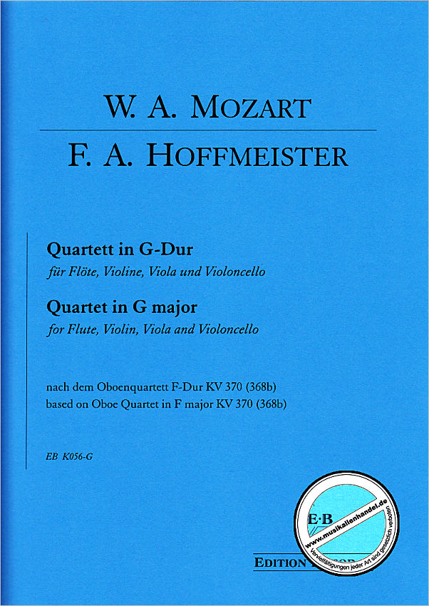 Titelbild für BUTORAC -K056-G - Quartett G-Dur