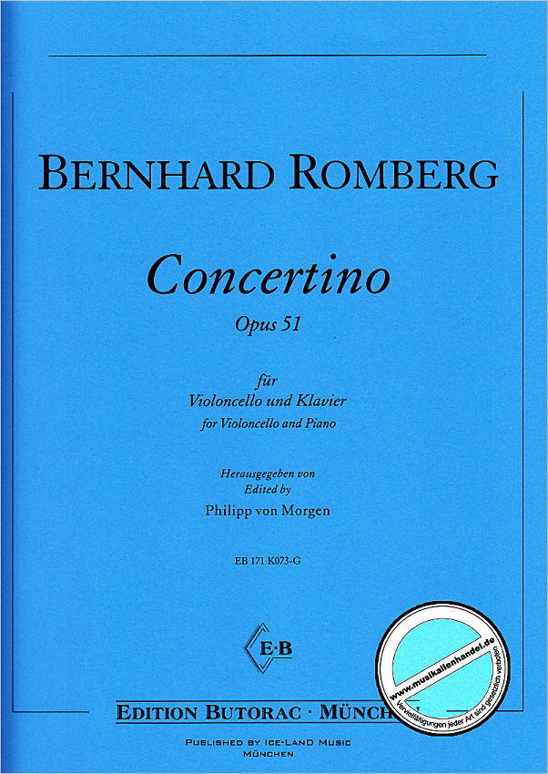 Titelbild für BUTORAC -K073-G - CONCERTINO OP 51