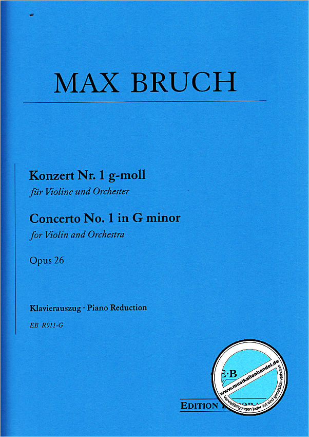 Titelbild für BUTORAC -R011-G - Konzert 1 g-moll op 26