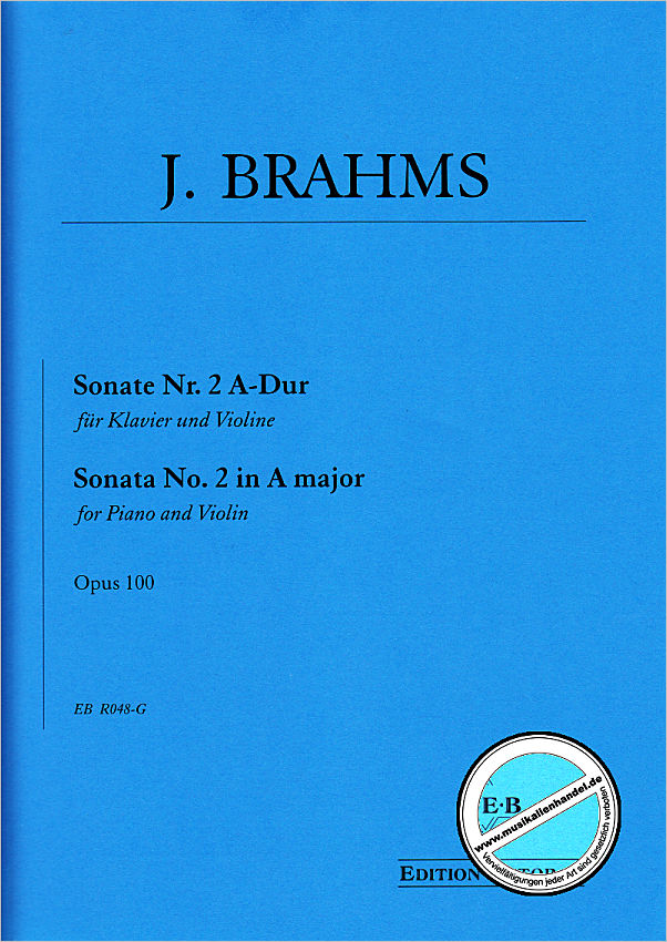 Titelbild für BUTORAC -R048-G - Sonate 2 A-Dur op 100