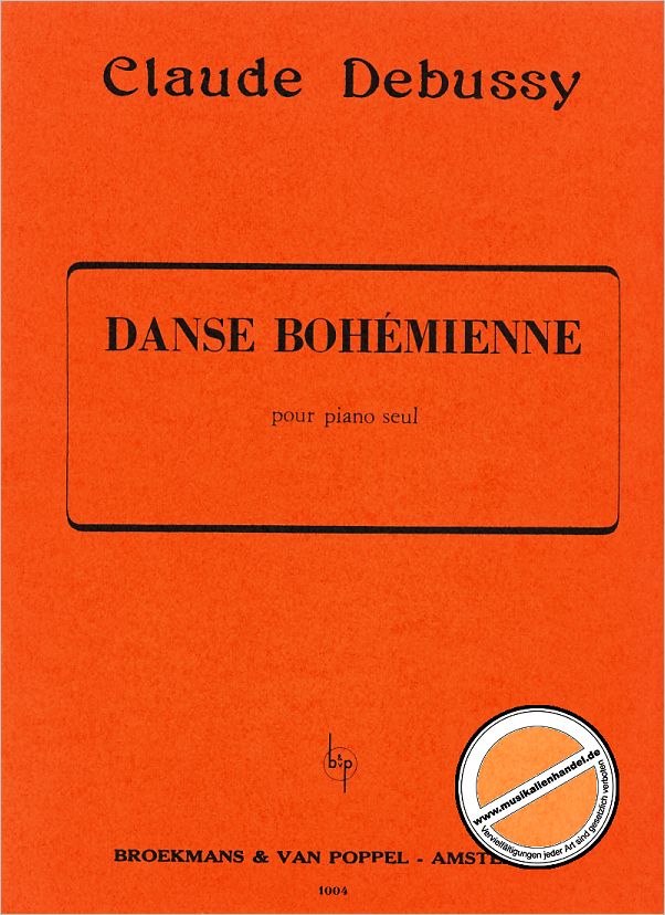 Titelbild für BVP 1004 - DANSE BOHEMIENNE