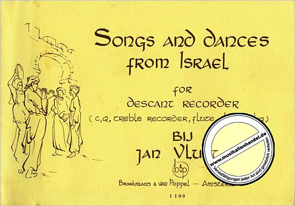 Titelbild für BVP 1100 - SONGS AND DANCES FROM ISRAEL