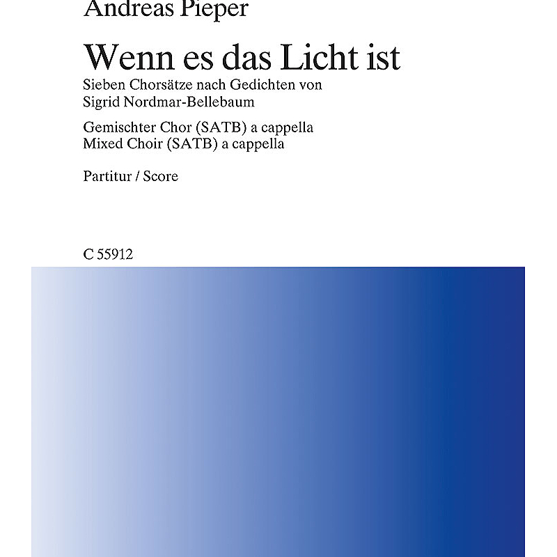 Titelbild für C 55912 - WENN ES DAS LICHT IST