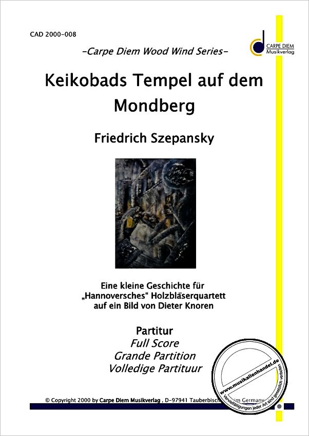 Titelbild für CARPE 2000-008 - KEIKOBADS TEMPEL AUF DEM MONDBERG