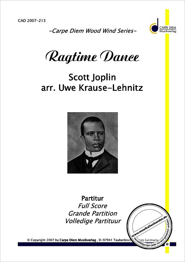Titelbild für CARPE 2007-213 - RAGTIME DANCE