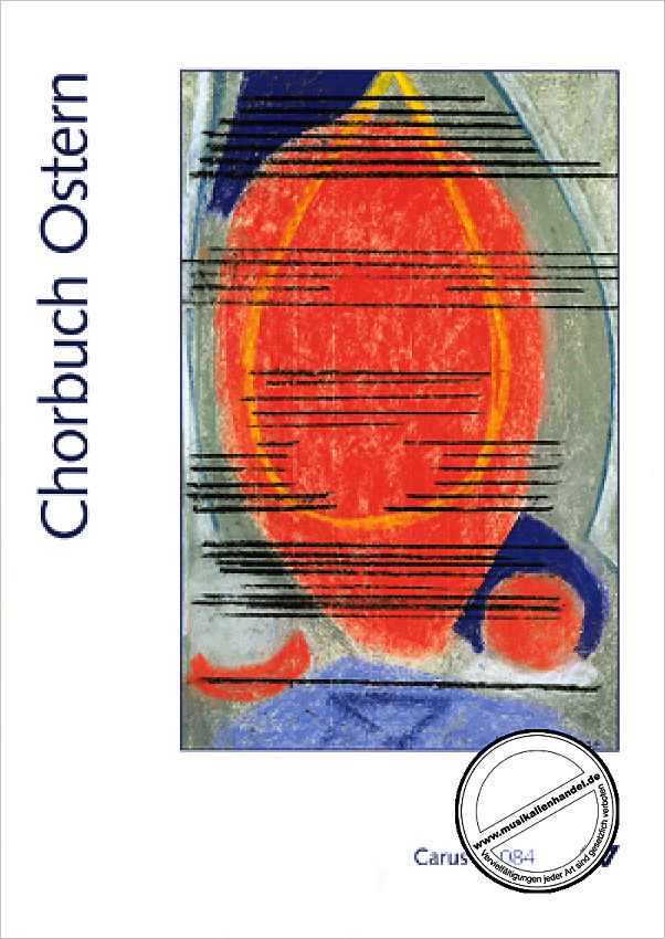 Titelbild für CARUS 2084-00 - CHORBUCH OSTERN