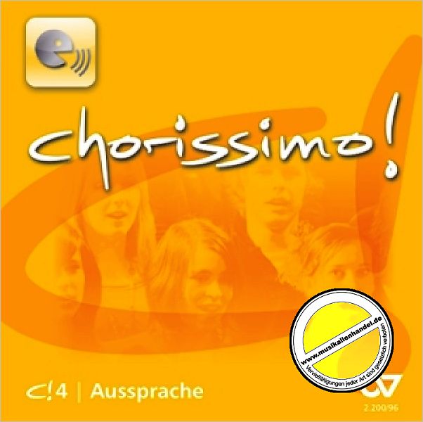 Titelbild für CARUS 2200-96 - CHORISSIMO - AUSSPRACHE