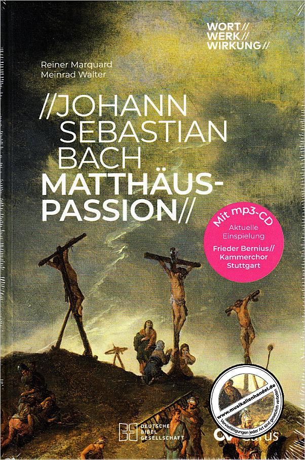 Titelbild für CARUS 24172-00 - Johann Sebastian Bach - Matthäus Passion