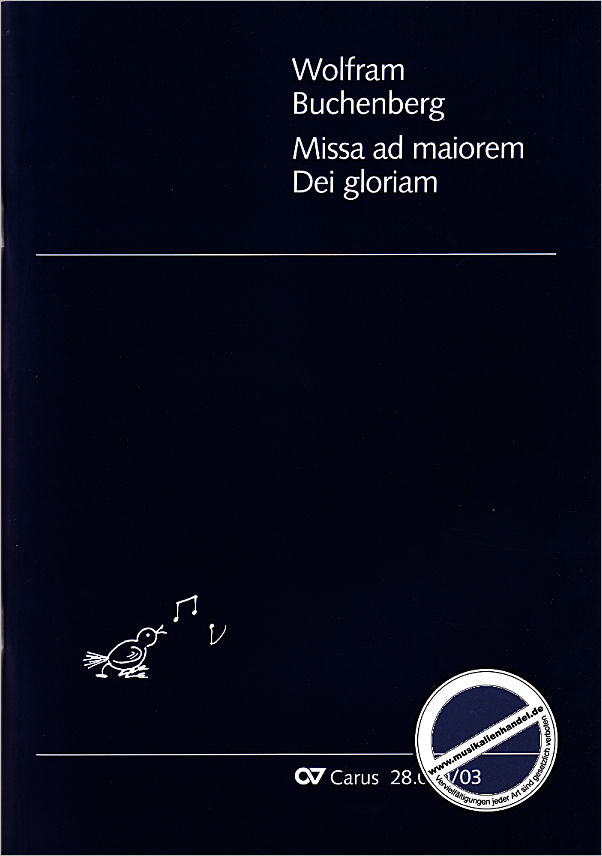 Titelbild für CARUS 28010-03 - Missa ad maiorem dei gloriam
