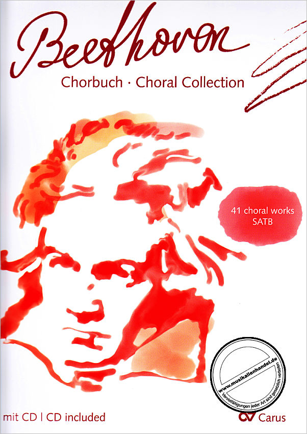 Titelbild für CARUS 4025-00 - Chorbuch Beethoven